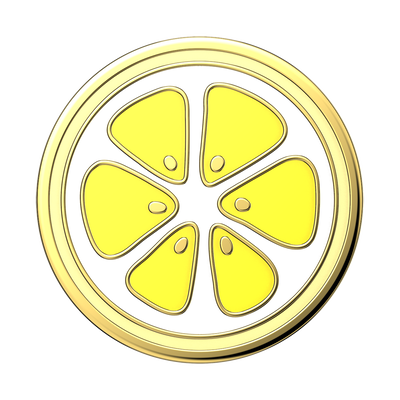 Enamel Lemon Slice Yellow