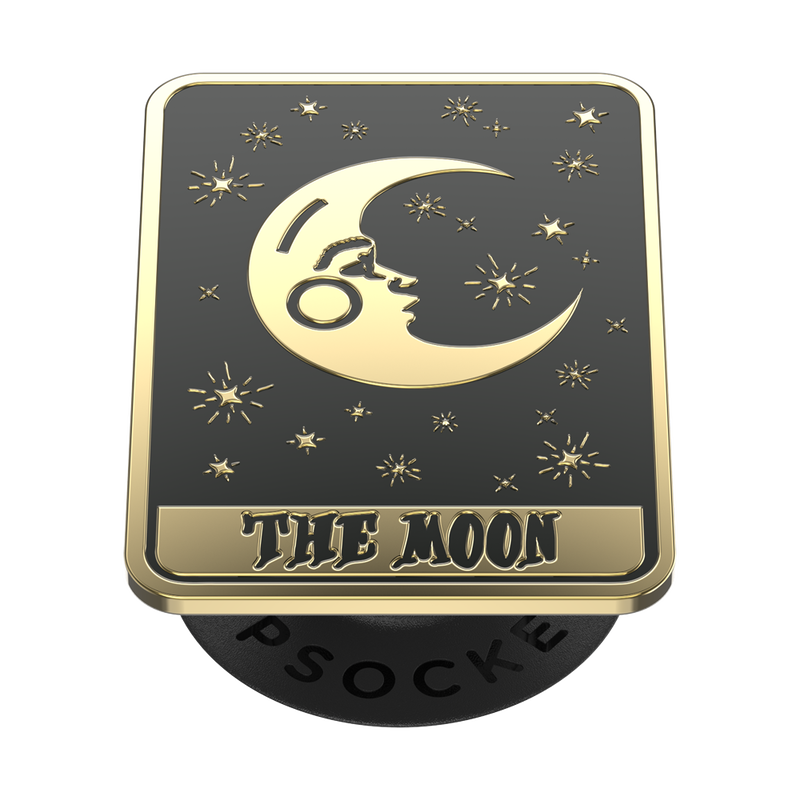 Enamel Tarot Card Moon image number 1