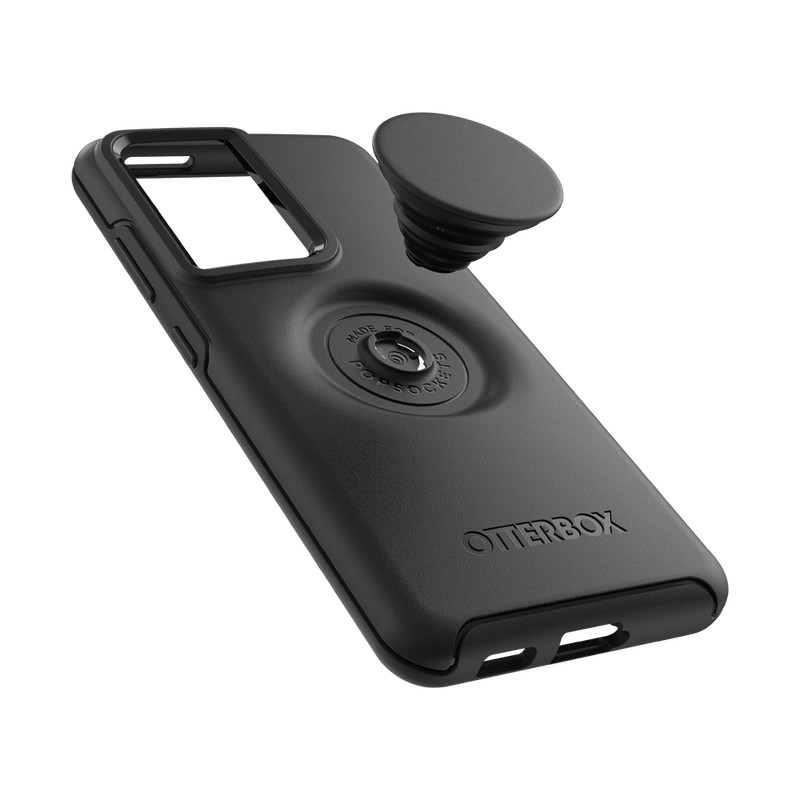 Otter + Pop Symmetry Series Case Black — Samsung Galaxy S21 Ultra image number 3