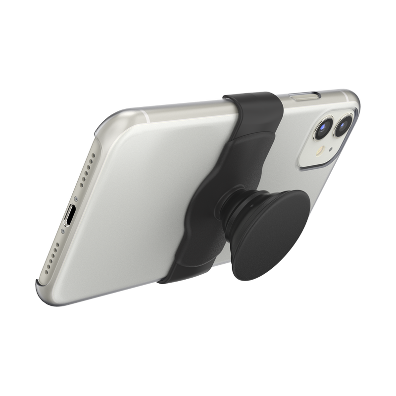 PopGrip Slide Stretch Black with Rounded Edges image number 8