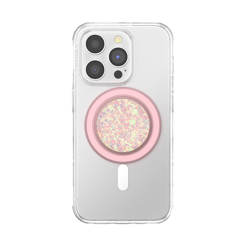 Iridescent Confetti Rose — MagSafe PopGrip image number 2