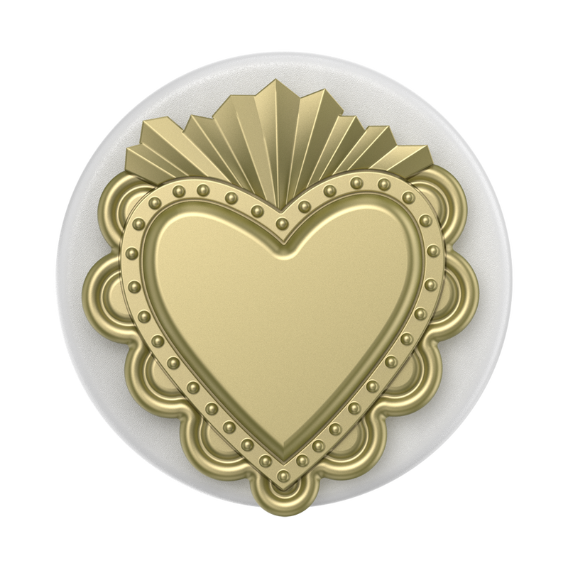 PopOut Sacred Heart Gold — PopGrip for MagSafe image number 1