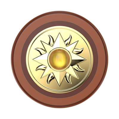 Secondary image for hover Enamel Sun Jewel Amber — MagSafe PopGrip