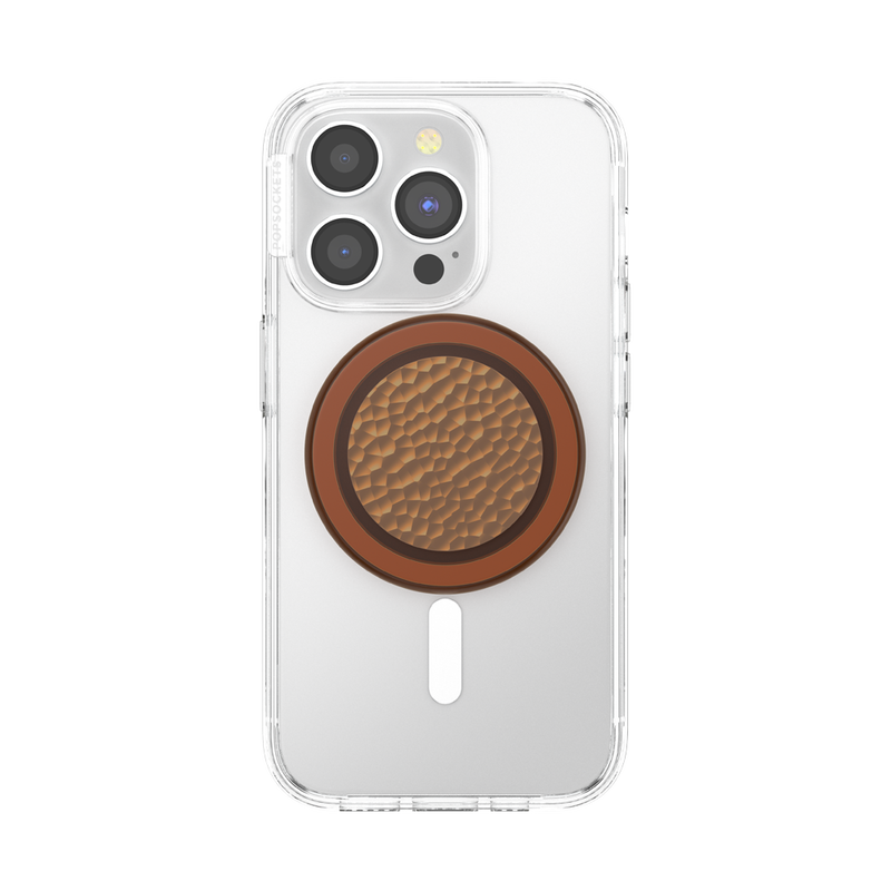 Enamel Hammered Copper Tone — MagSafe PopGrip image number 5