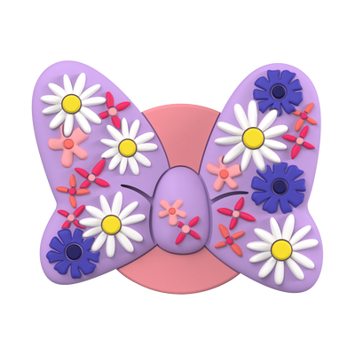 Disney - Floral Minnie Mouse Bow