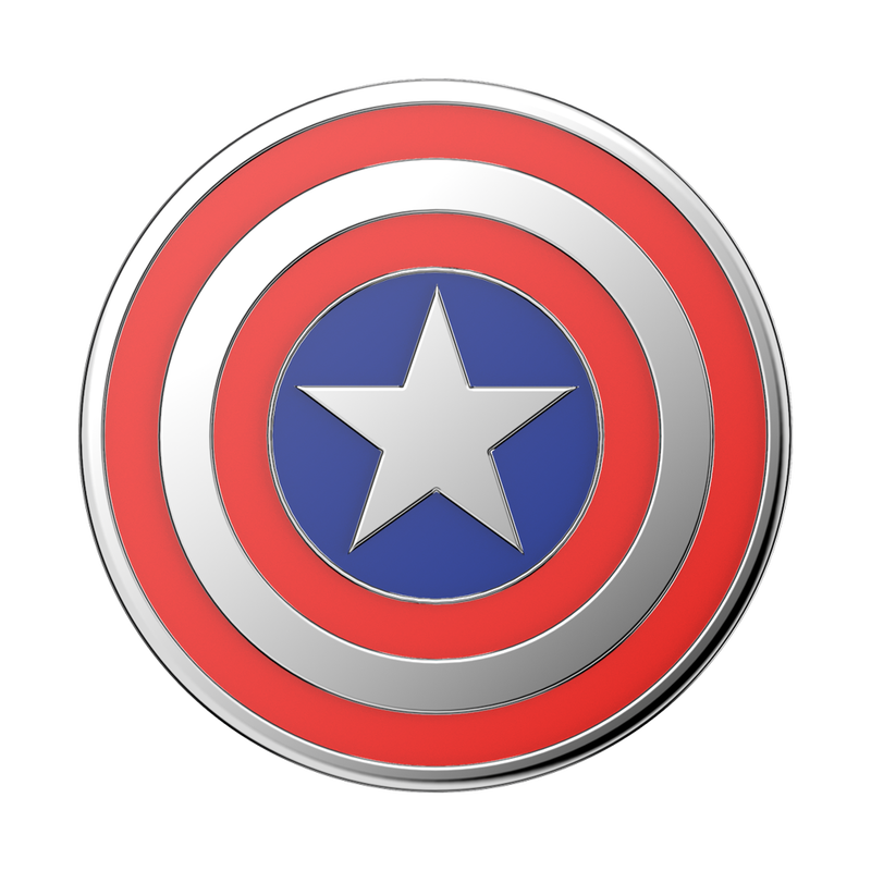 Marvel - Enamel Captain America image number 1