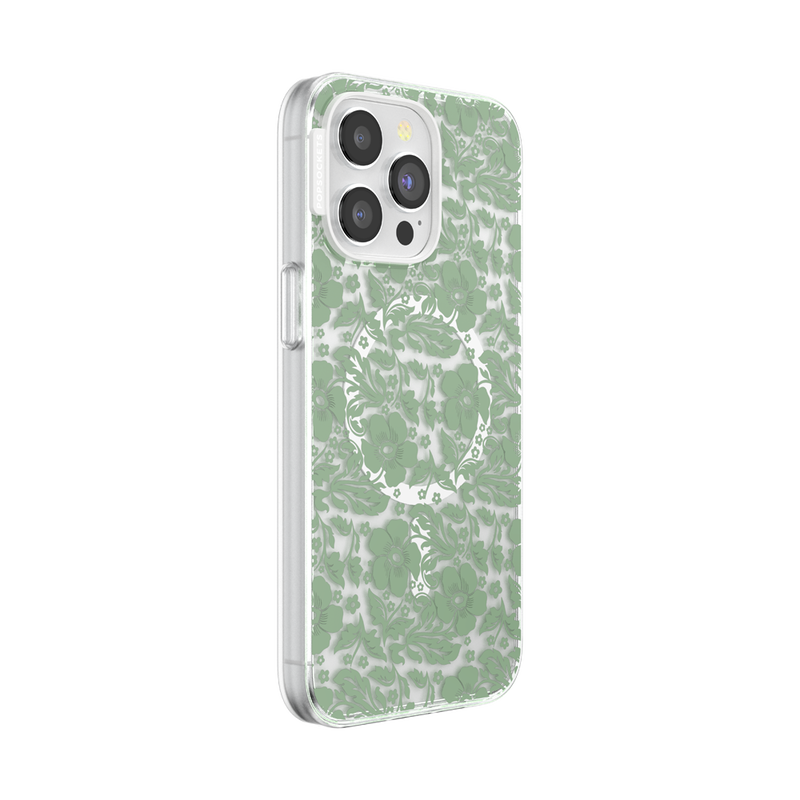 Lace Eucalyptus — iPhone 15 Pro Max MagSafe Case image number 1