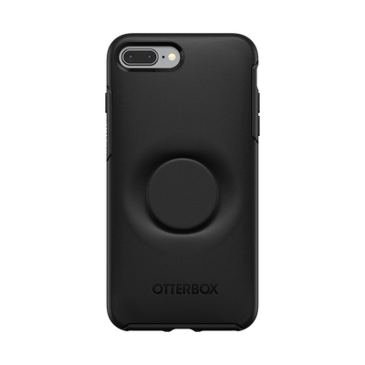 Otter + Pop Black Symmetry Series Case — iPhone 7/8 Plus