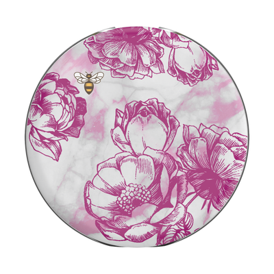 PopGrip Lips X Burt's Bees Pink Peony