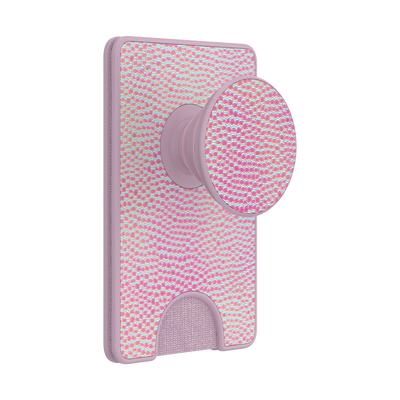 Secondary image for hover PopWallet+ Iridescent Pebbled Blush