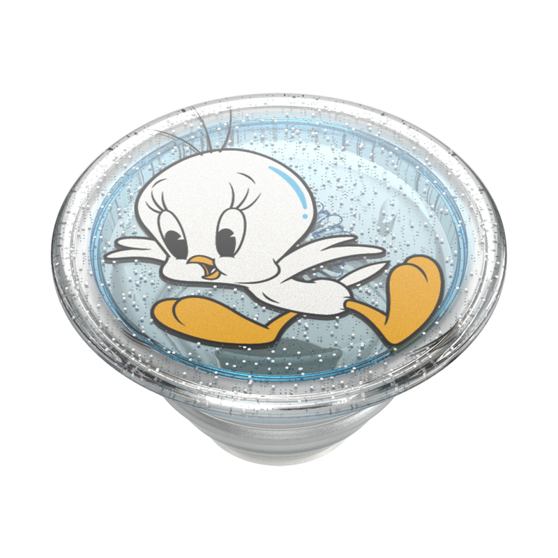 Glitter Translucent Fly Tweety! — Adhesive PopGrip image number 7