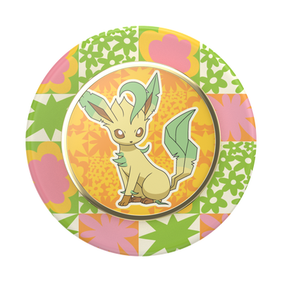 Secondary image for hover Enamel Mod Leafeon — MagSafe PopGrip