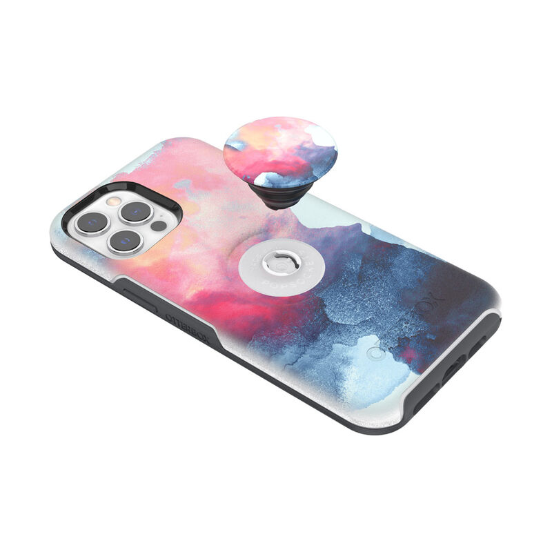 Otter + Pop Symmetry Series Case Aura Smoke — iPhone 12 Pro Max image number 3