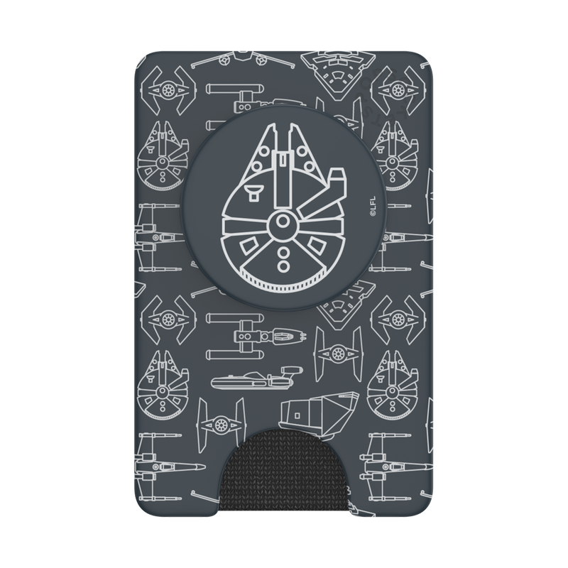 Star Wars Millennium Falcon — Adhesive PopWallet+ image number 1