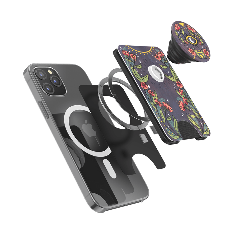 Floral Bohemian — PopWallet+ for MagSafe image number 6