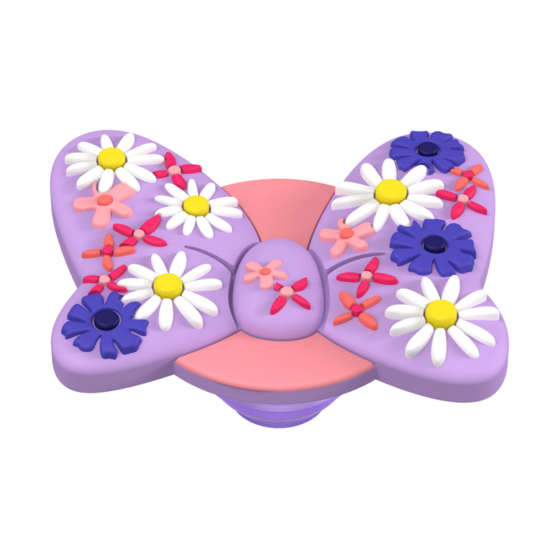Floral Minnie Mouse Bow image number 6