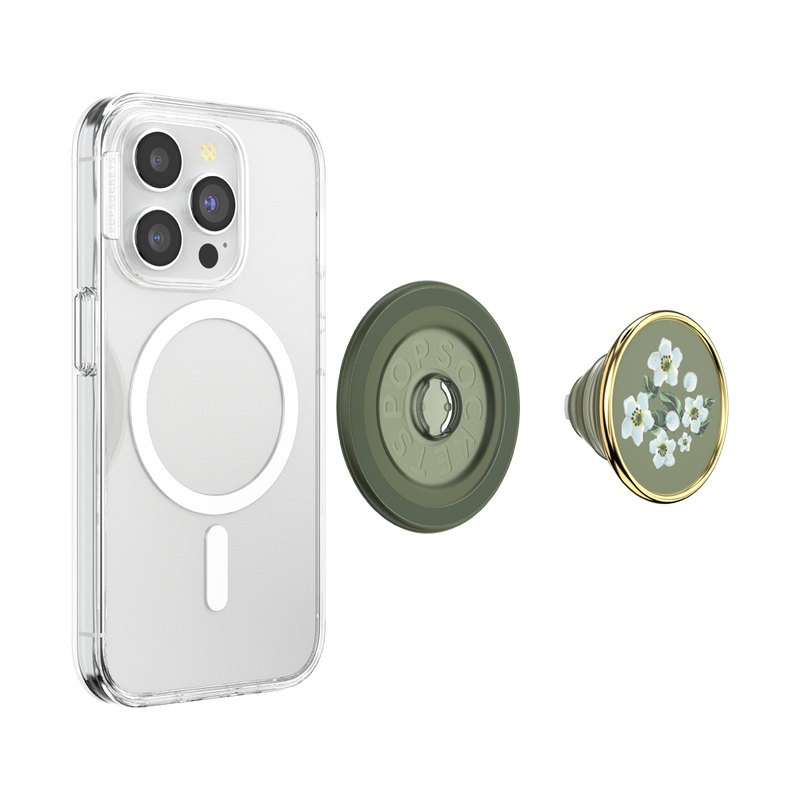 Enamel Floral Relief — MagSafe PopGrip image number 5