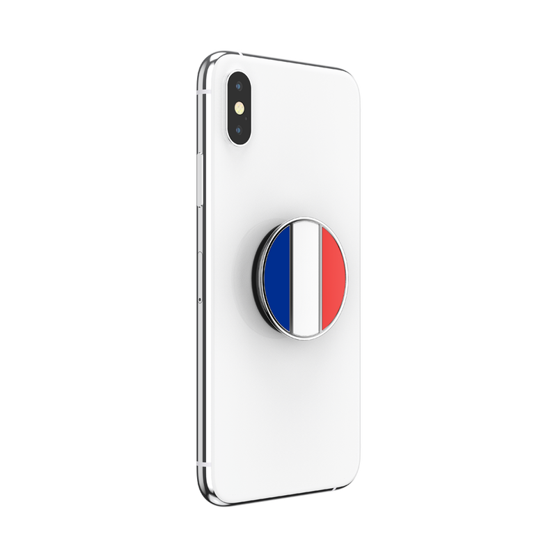 Enamel French Flag — Adhesive PopGrip image number 5