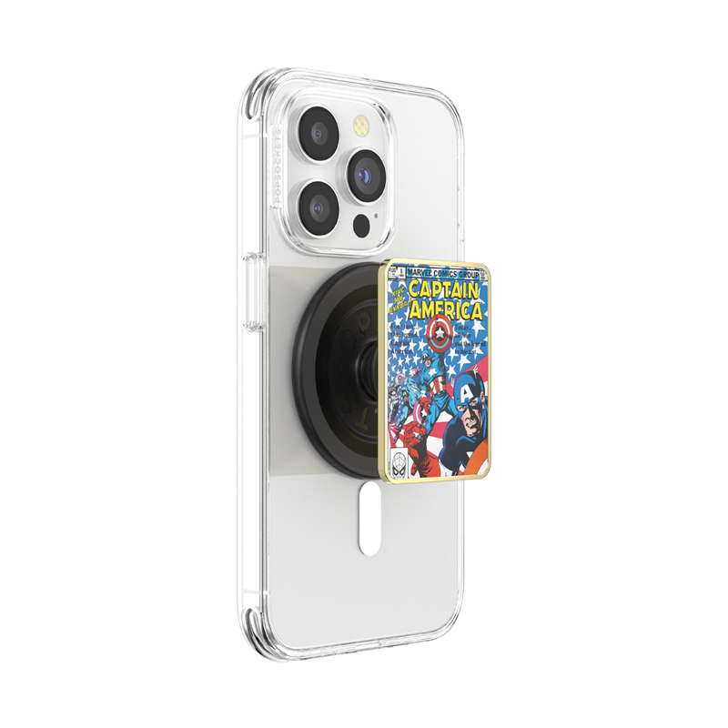 Enamel Captain America Comic Book — MagSafe PopGrip image number 9