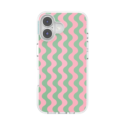 Wavy Flamingo — iPhone 16 MagSafe Case