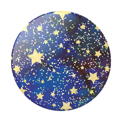 Secondary image for hover Glitter Starry Night Navy