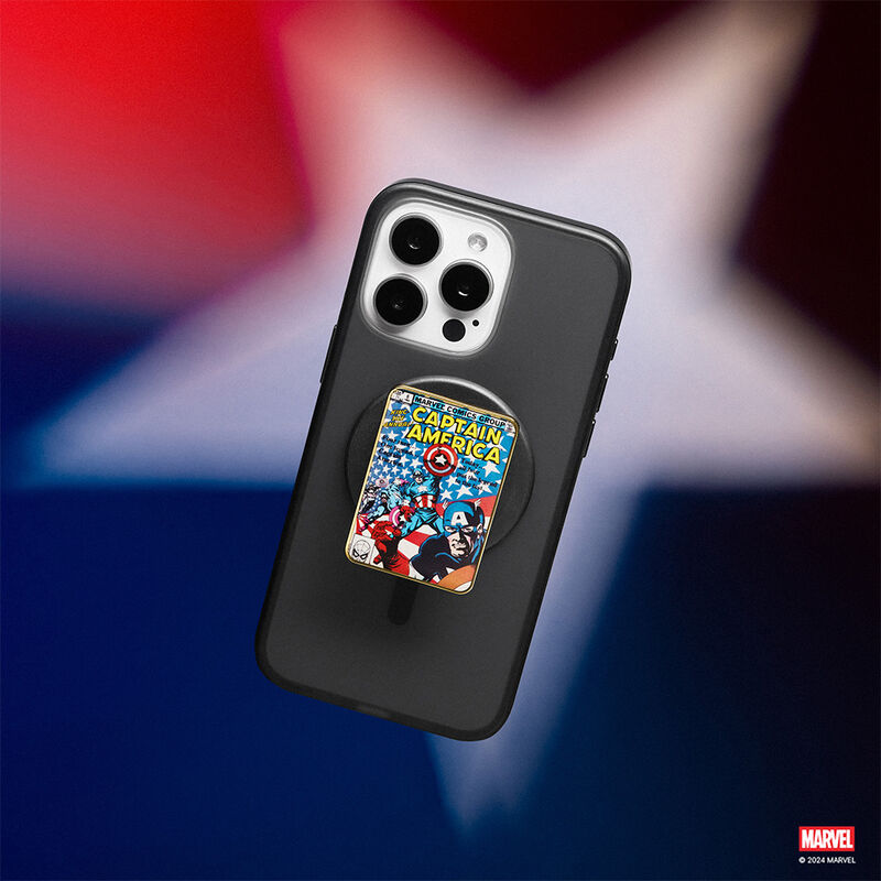 Enamel Captain America Comic Book — MagSafe PopGrip image number 8