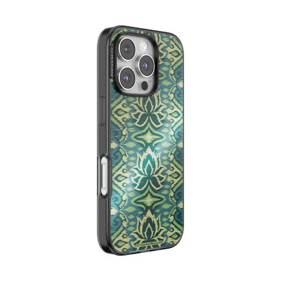 Secondary image for hover Mirror White Lotus Textile — iPhone 16 Pro MagSafe Case