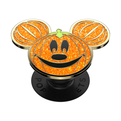 Enamel Glitter Mickey Mouse Pumpkin