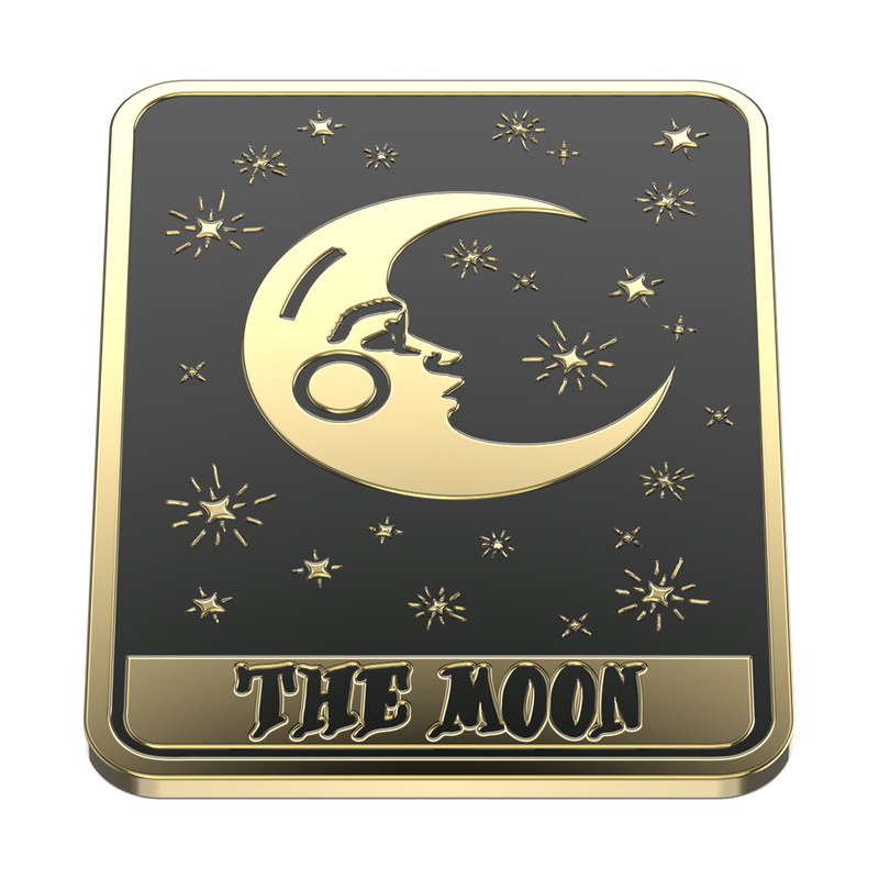 Enamel Tarot Card Moon image number 3