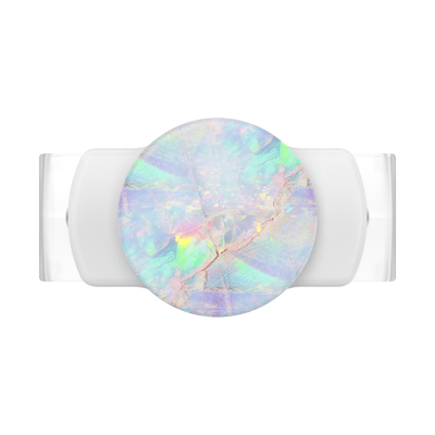 PopGrip Slide Stretch Opal on White with Square Edges