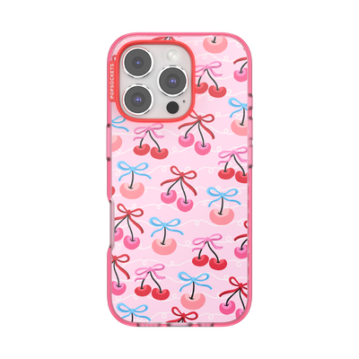 Cherry Bows — iPhone 16 Pro MagSafe Case