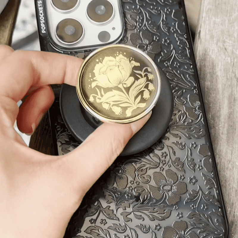 Enamel Rose Noir — PopGrip for MagSafe image number 2