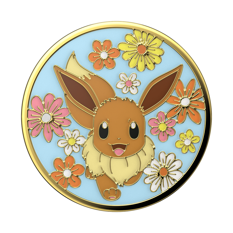 Floral Eevee Enamel image number 1