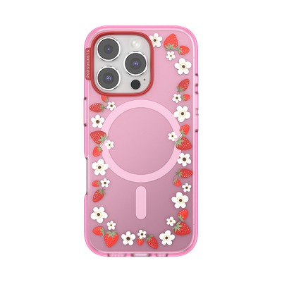 Strawberry Frame — iPhone 16 Pro MagSafe Case