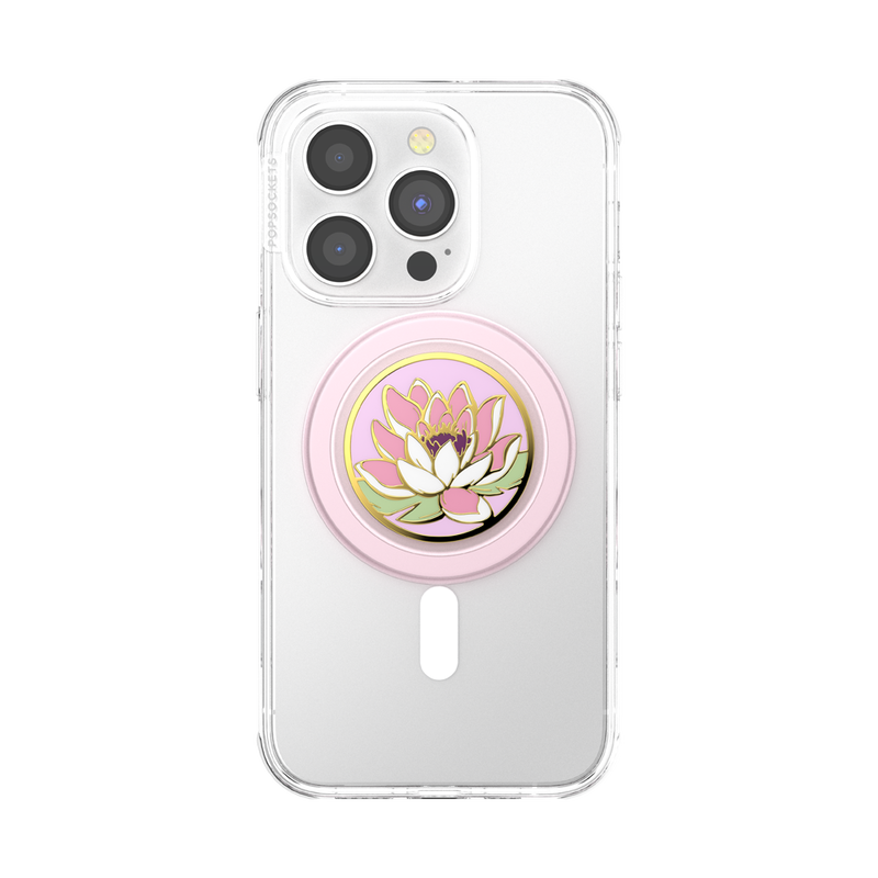 Enamel Water Lily — MagSafe PopGrip image number 2