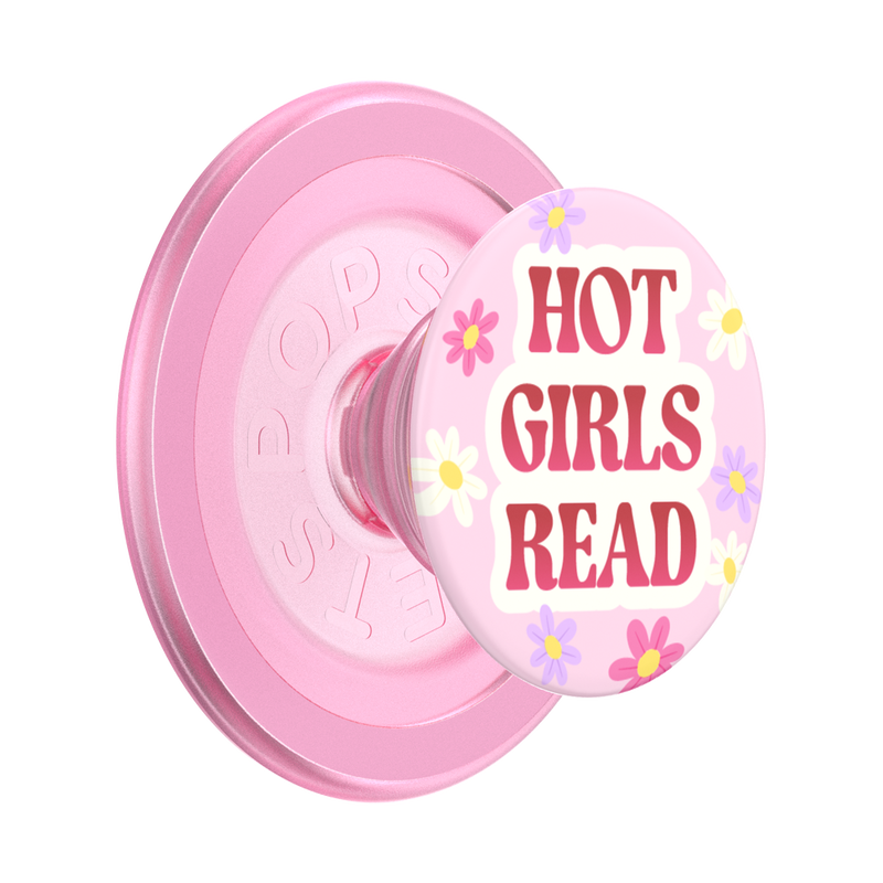 Hot Girls Read Pink — PopGrip for MagSafe image number 0