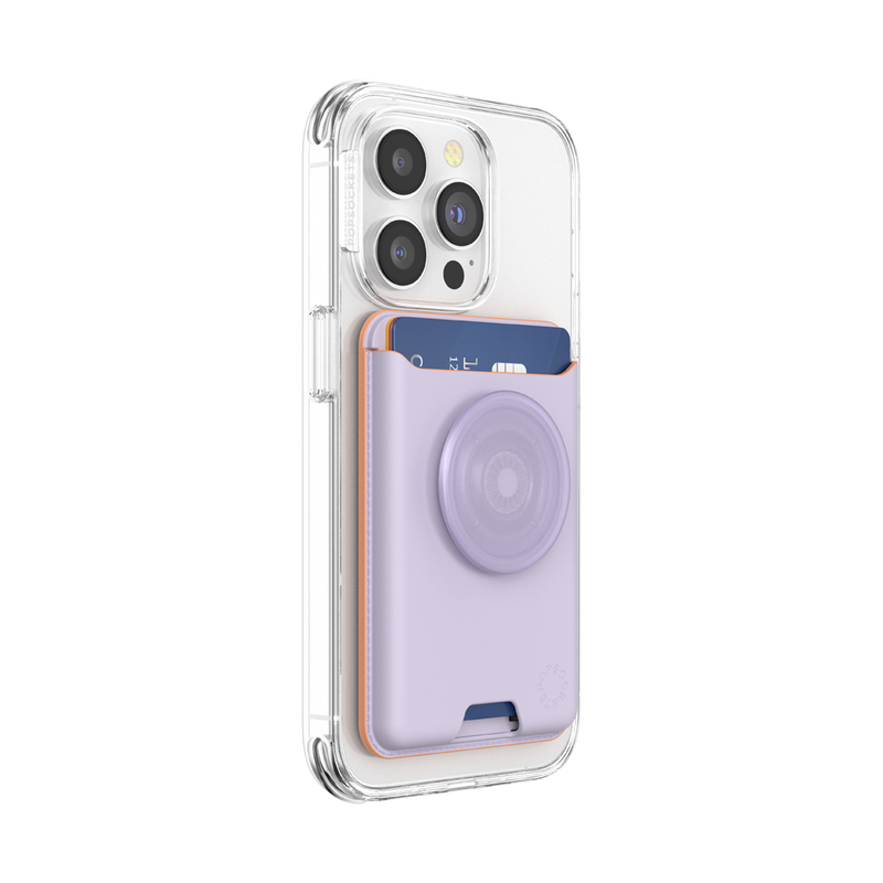 Pale Lavender —  Softgoods PopWallet+ for MagSafe image number 5