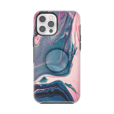 Otter + Pop Symmetry Series Case Pamplemousse — iPhone 12 Pro Max