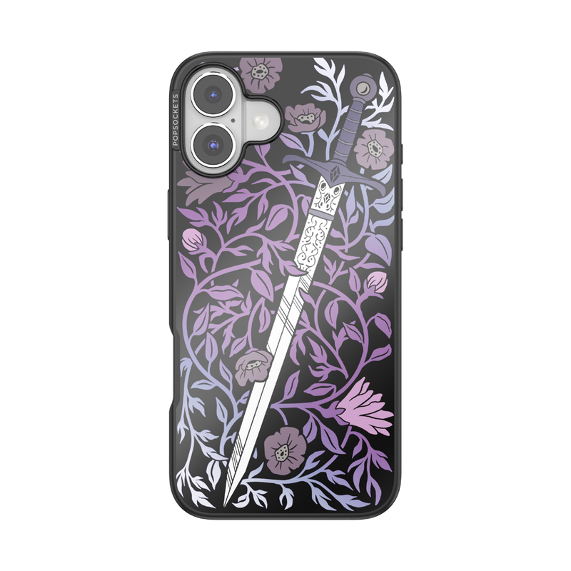 Mirror Thorny Blade Lavender — iPhone 16 Plus MagSafe Case image number 0