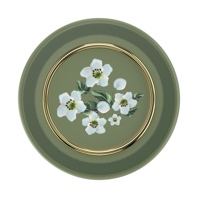 Enamel Floral Relief — MagSafe PopGrip image number 1