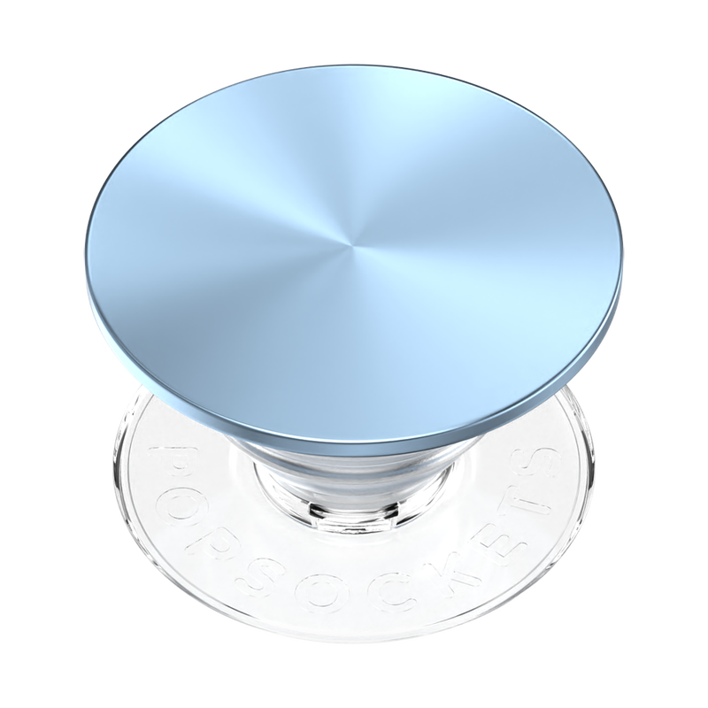 Aluminum Blue Sigh — Adhesive PopGrip image number 0