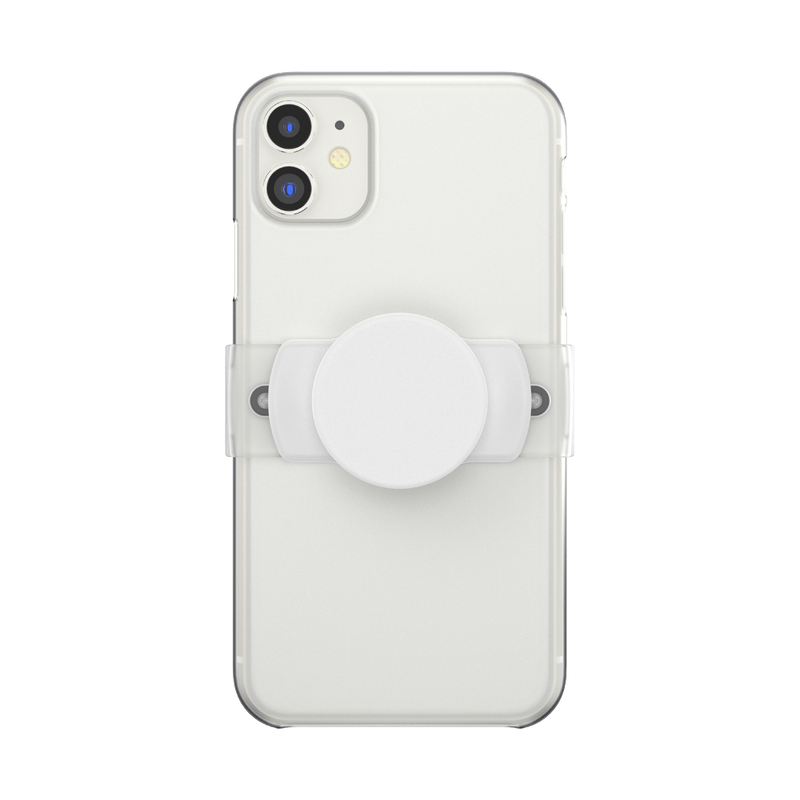 White with Square Edges — Slide Stretch PopGrip image number 1