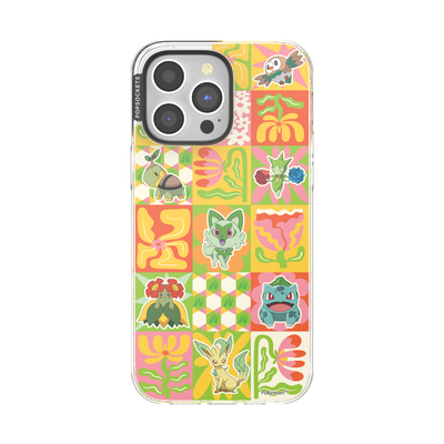 Grass Type Mod Quilt — iPhone 14 Pro Max MagSafe Case
