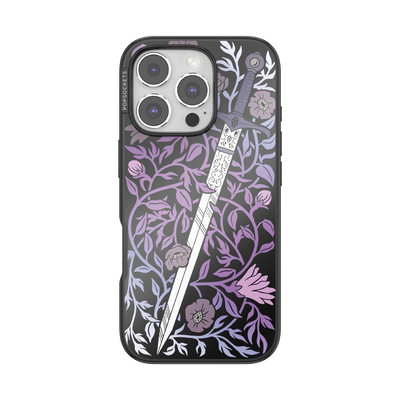 Mirror Thorny Blade Lavender — iPhone 16 Pro MagSafe Case