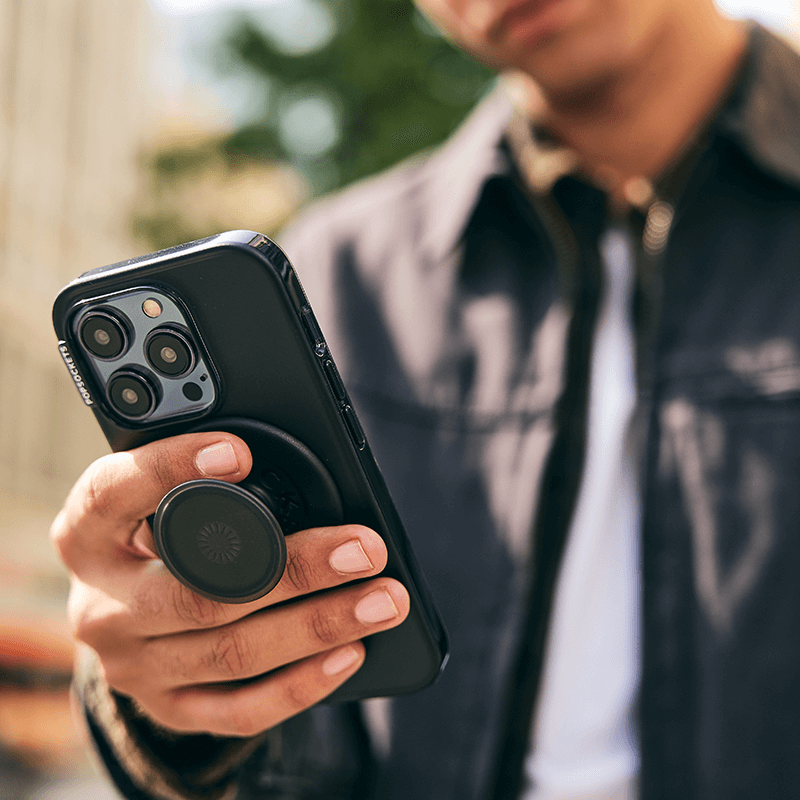 Black — PopGrip for MagSafe - Round image number 4