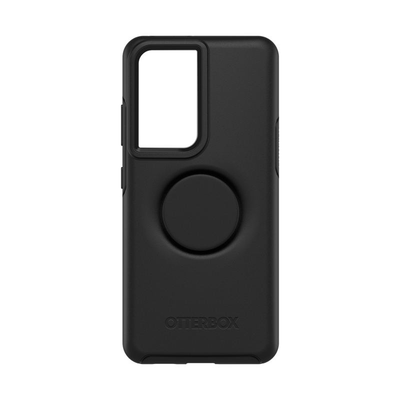 Otter + Pop Symmetry Series Case Black — Samsung Galaxy S21 Ultra image number 0