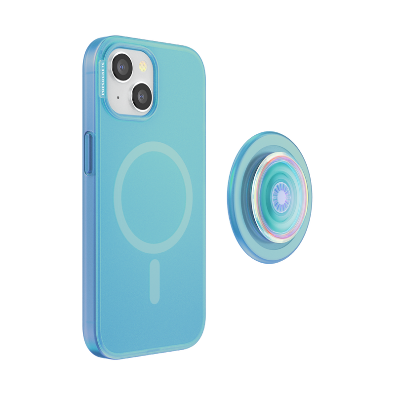 Blue Opalescent — iPhone 15 MagSafe Case image number 9