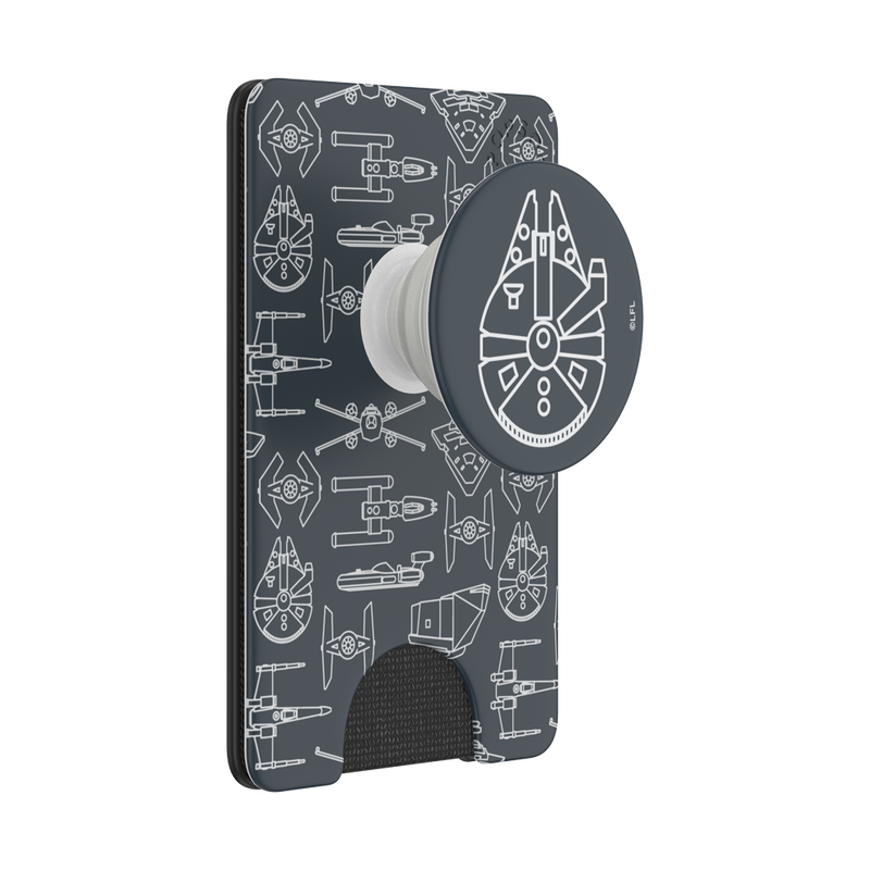 Star Wars Millennium Falcon — Adhesive PopWallet+ image number 0