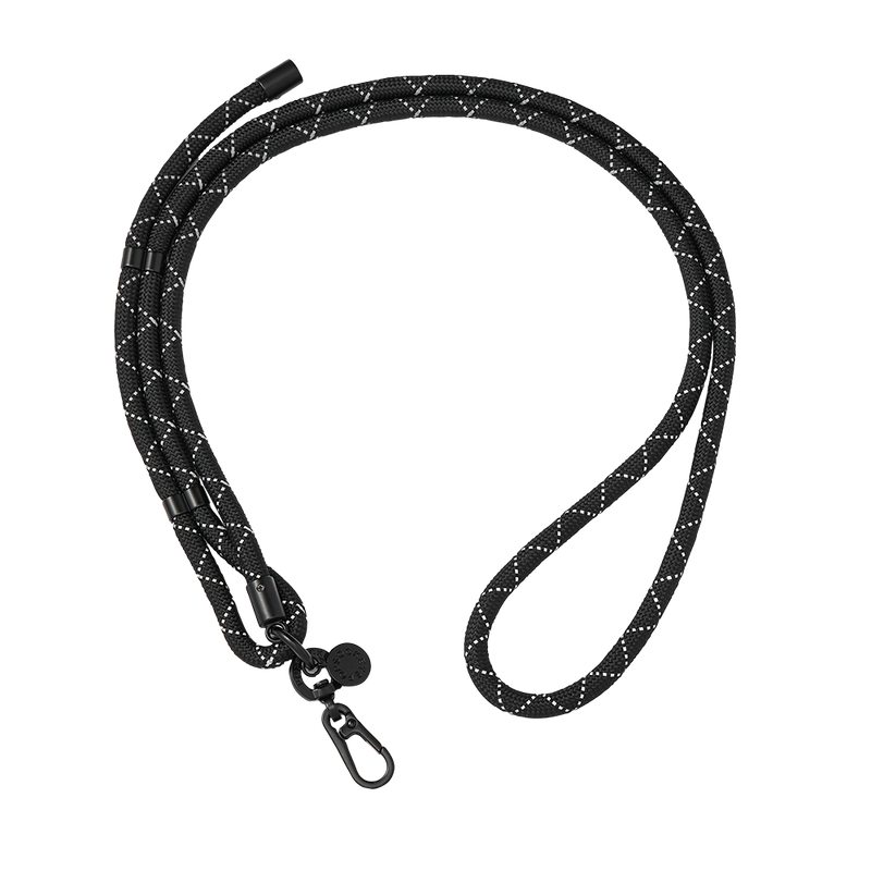 Paracord Black — Phone Strap image number 0