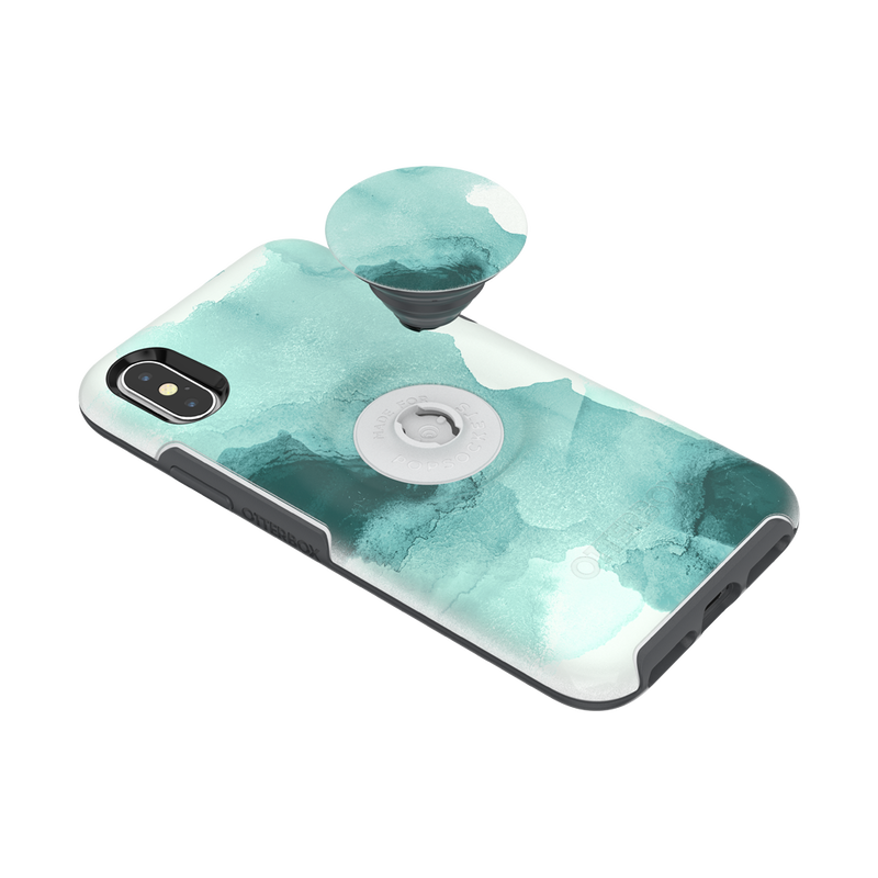 Otter + Pop Symmetry Series Case Tourmaline Smoke — iPhone X/XS image number 3